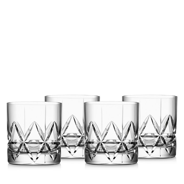 

Orrefors Peak Double Old Fashioned Стакан, набор из 4 шт, белый