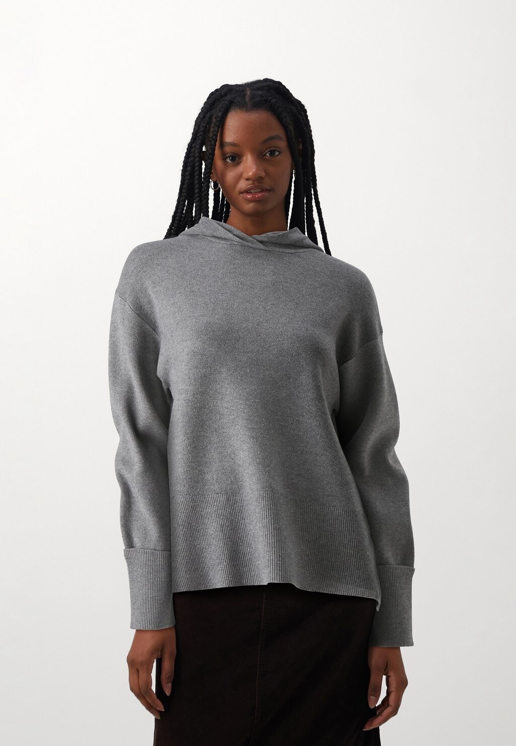 

Толстовка OBJCARDI Object, цвет medium grey melange