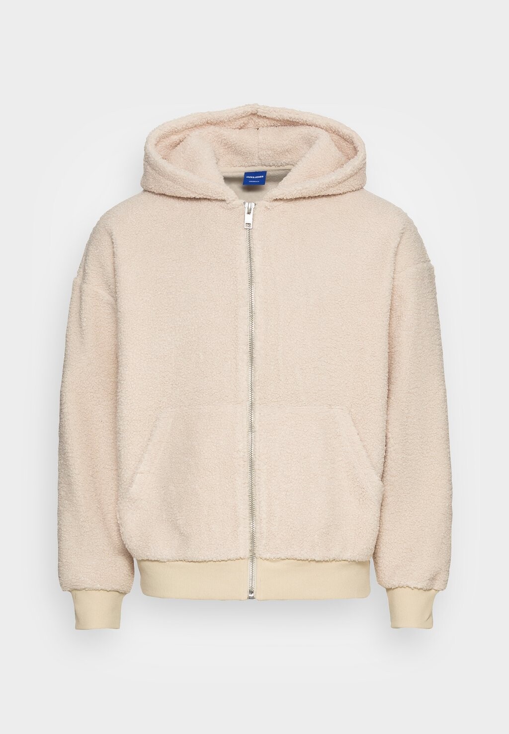 

Флисовая куртка Jack & Jones КАПЮШОН НА МОЛНИИ JORBIGTEDDY UNISEX, цвет oatmeal