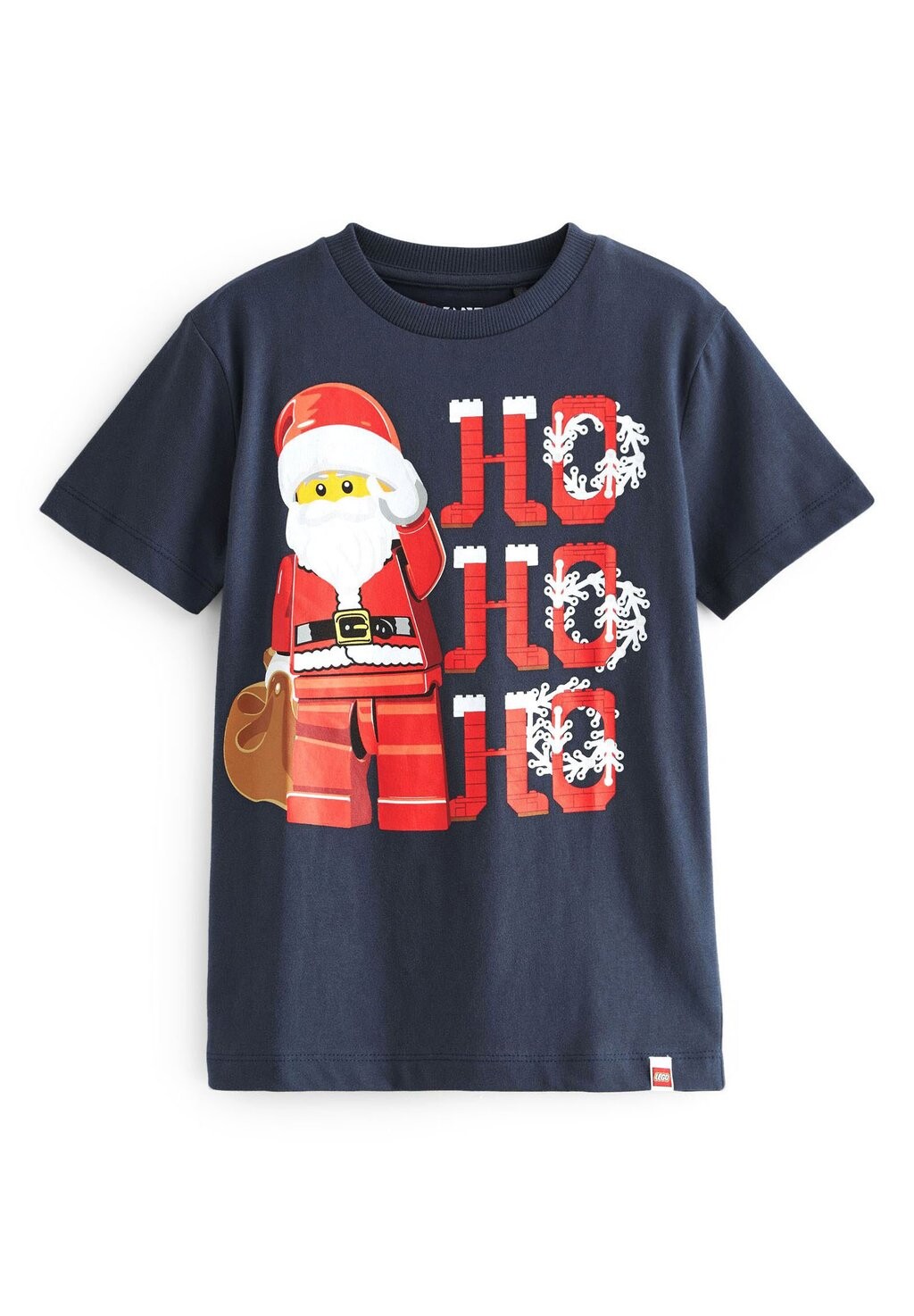 

Футболка с принтом SHORT SLEEVE CHRISTMAS Next, цвет blue