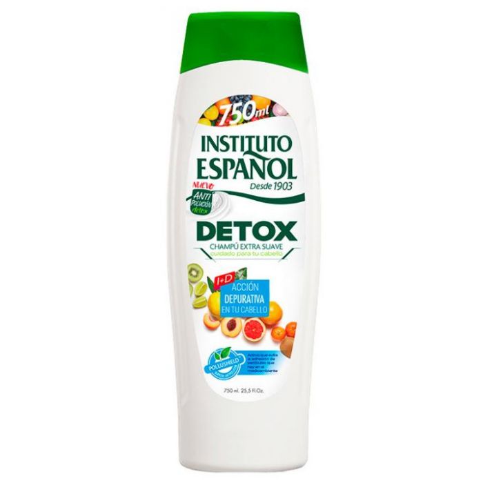 Шампунь Champú Detox Instituto Español, 750 ml детокс шампунь для склонных к жирности волос и кожи головы limba cosmetics detox shampoo