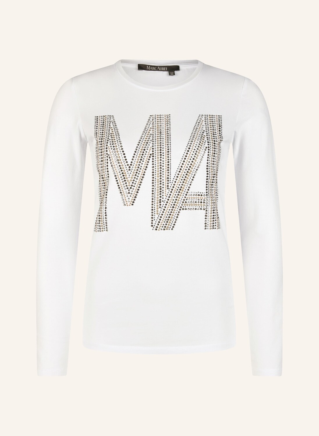 

Рубашка MARC AUREL Langarmshirt, белый