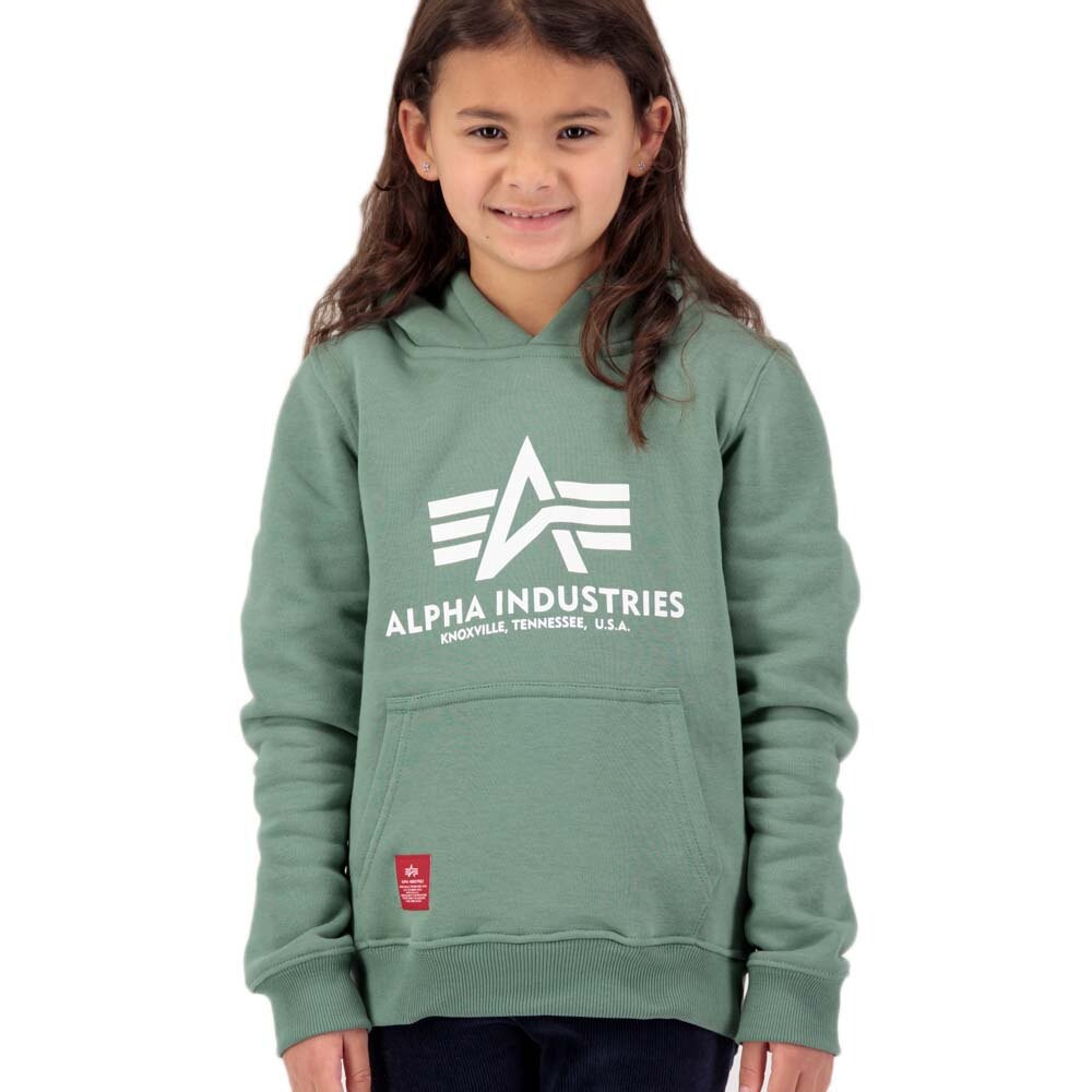 

Худи Alpha Industries Basic, зеленый