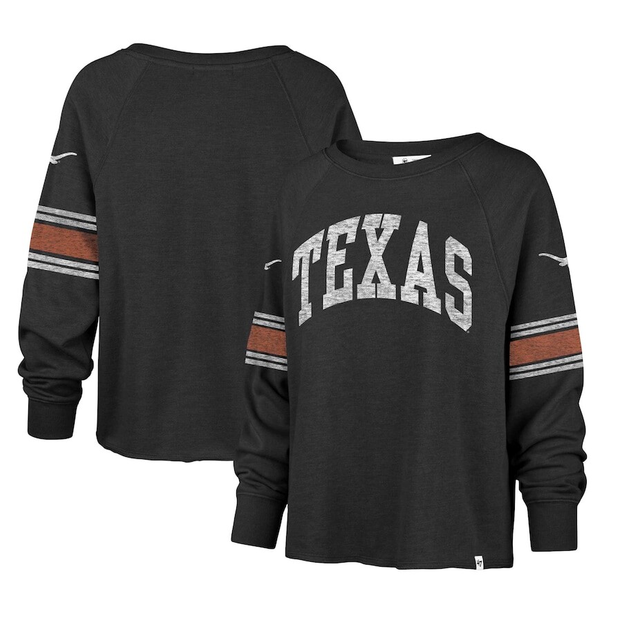 

Футболка с длинным рукавом 47 Texas Longhorns, черный
