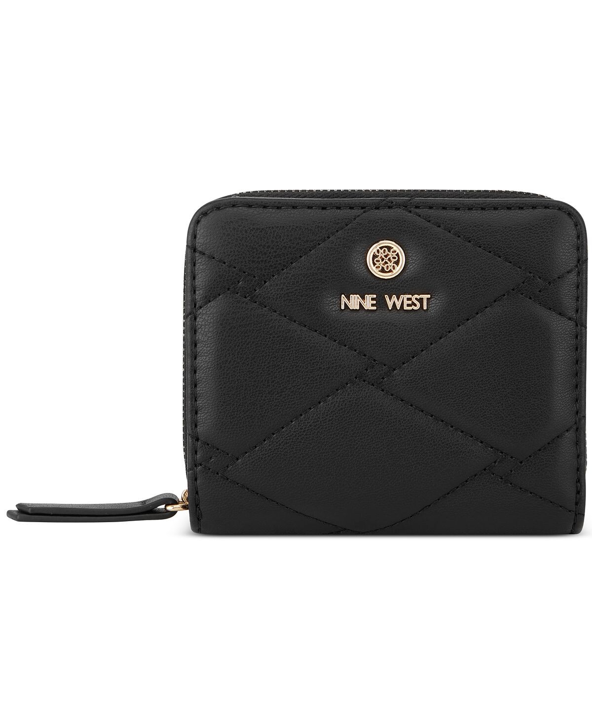 

Мини-кошелек Regan на молнии по кругу Nine West, черный