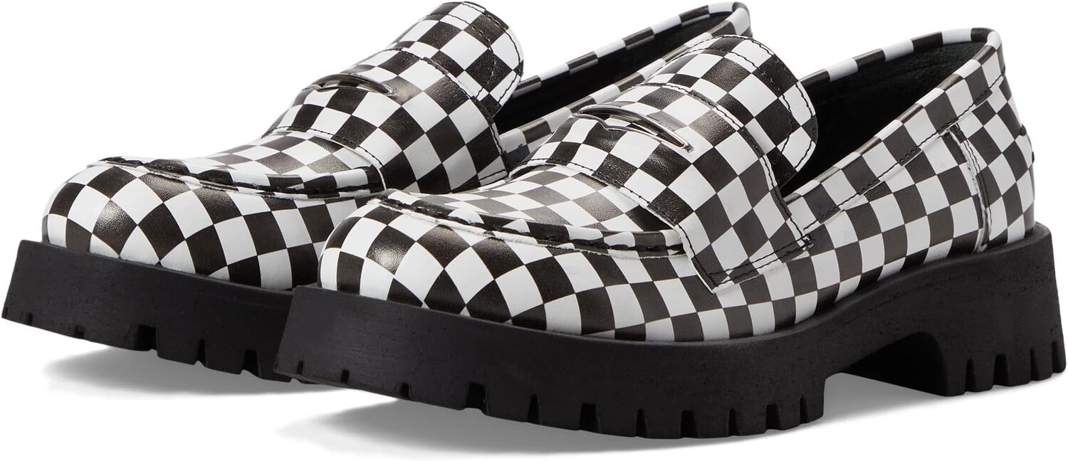 

Лоферы Lawrence Loafer Steve Madden, цвет Black/White
