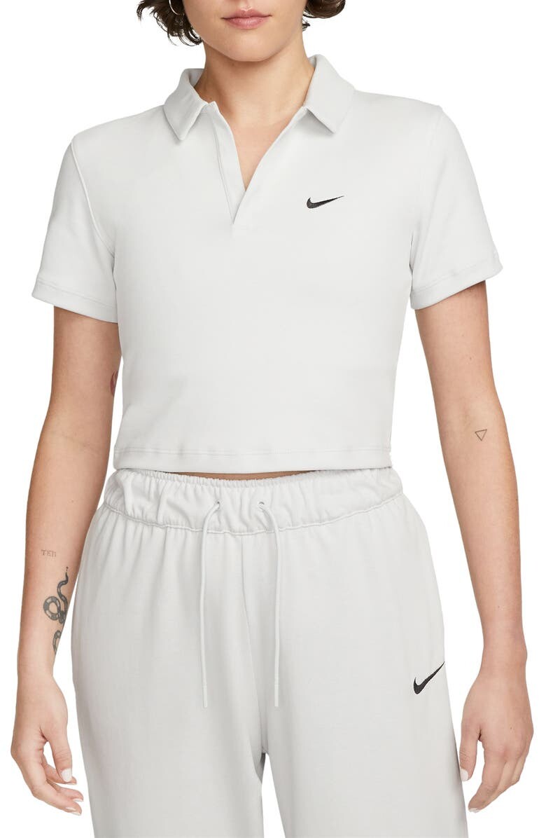

Укороченное поло из эластичного хлопка Essentials NIKE