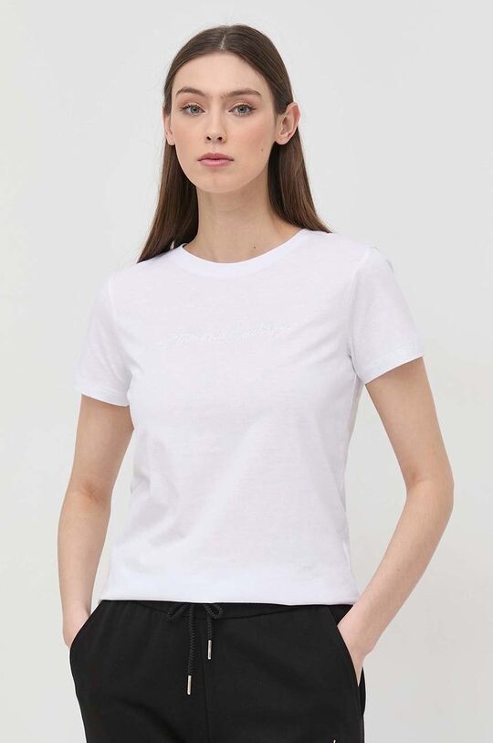

Хлопковая футболка Armani Exchange, белый