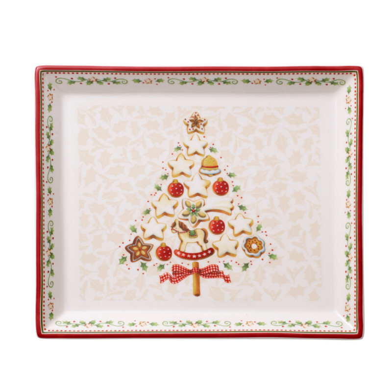 

Тарелка кондитерская Winter Bakery Delight прямоугольная маленькая - дерево 27x22,5 см Villeroy & Boch, красочный, Серый, Тарелка кондитерская Winter Bakery Delight прямоугольная маленькая - дерево 27x22,5 см Villeroy & Boch, красочный