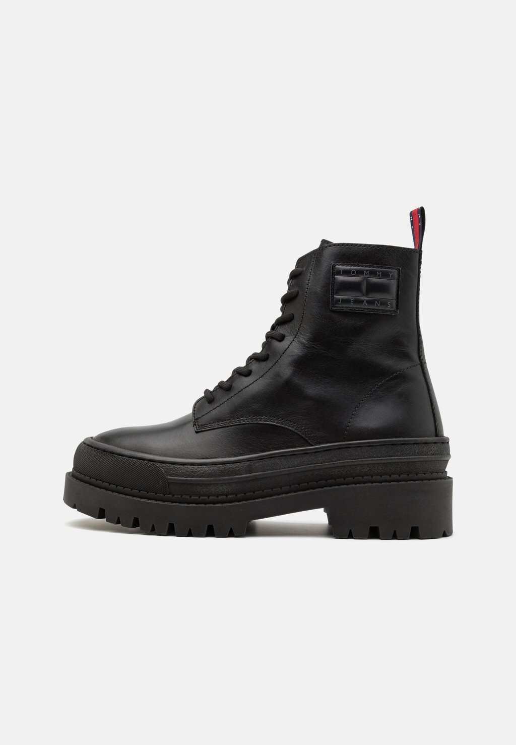 

Ботильоны на шнуровке Tommy Jeans TJM FOXING LACE UP, черный