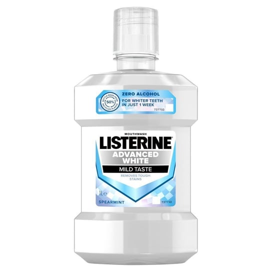 Ополаскиватель для рта - мягкий вкус 1л Listerine Advanced White