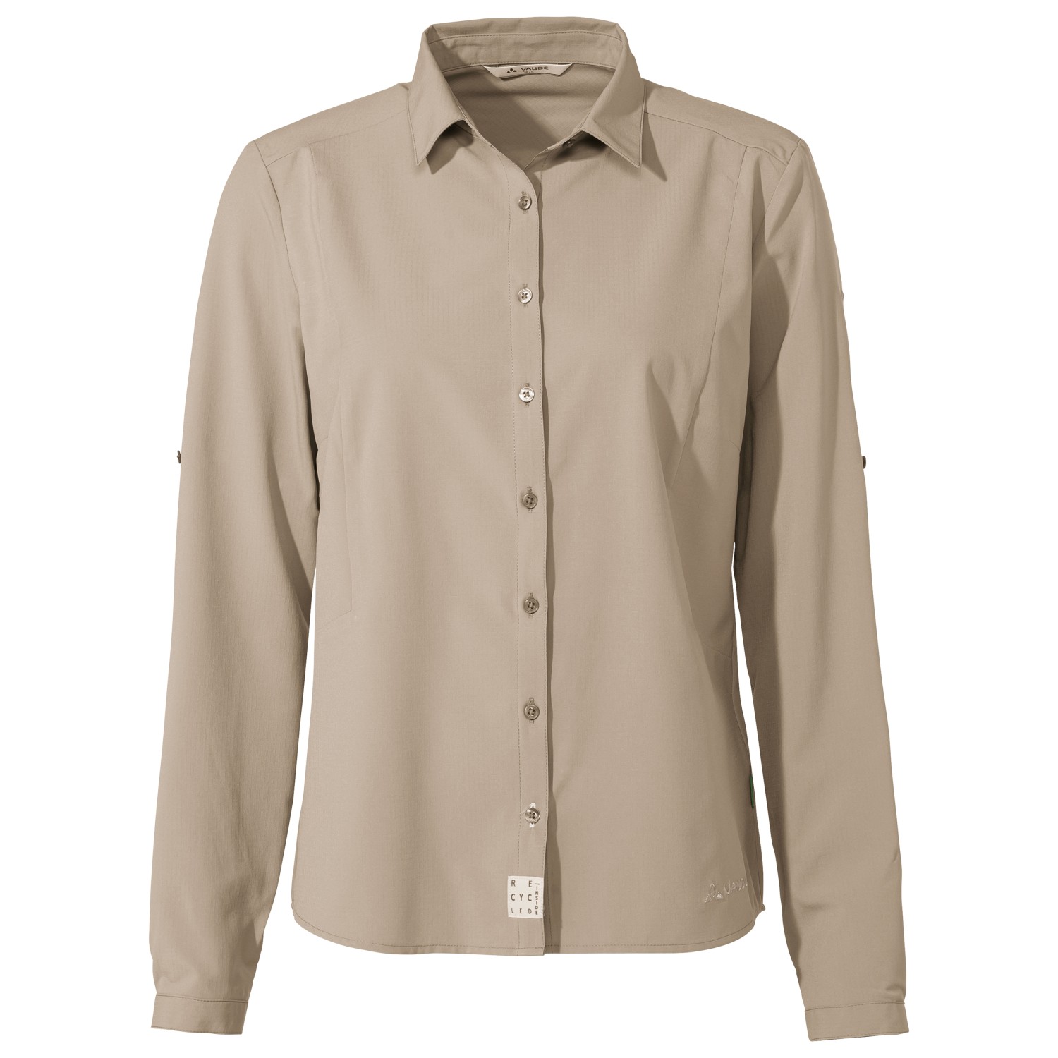 Блузка Vaude Women's Rosemoor L/S Shirt IV, цвет Linen