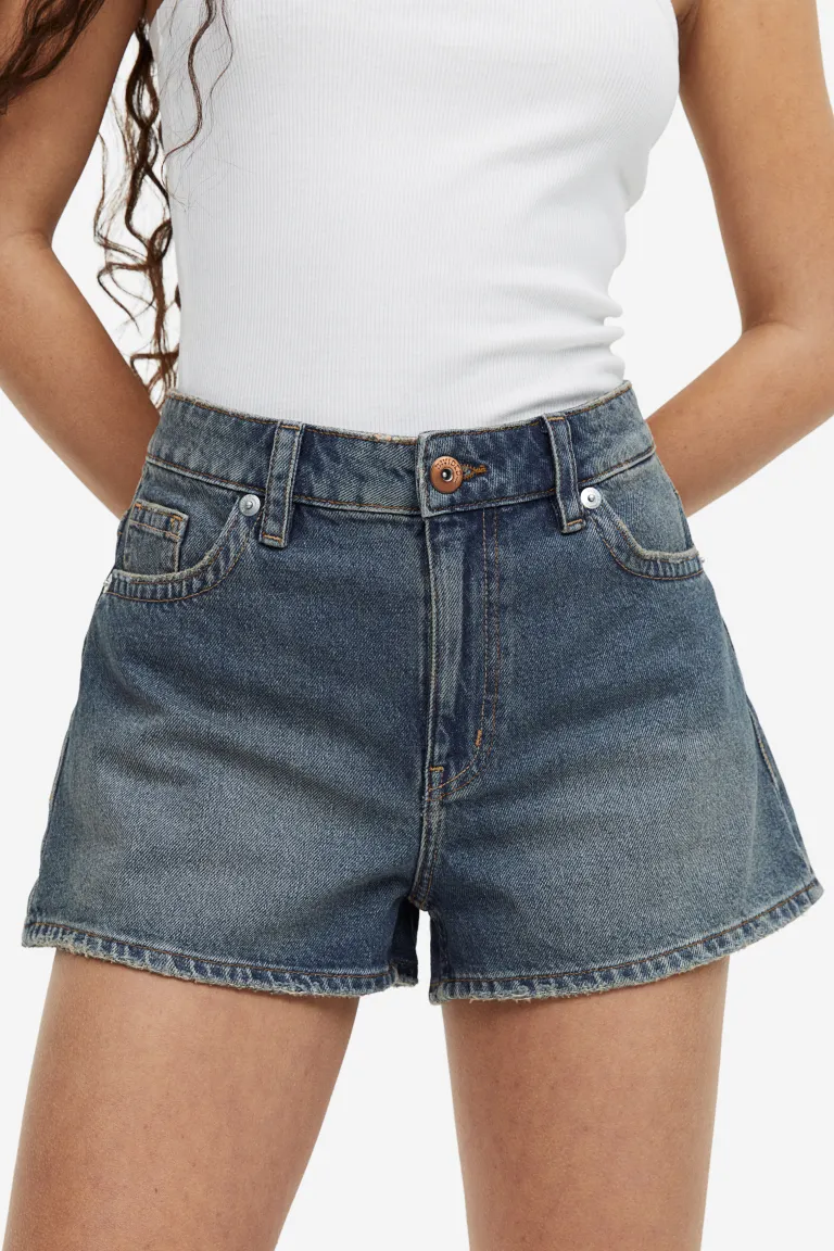 

Джинсовые шорты H&M, синий