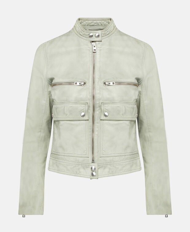 

Куртка из кожи ягненка Zadig&Voltaire, цвет Jade