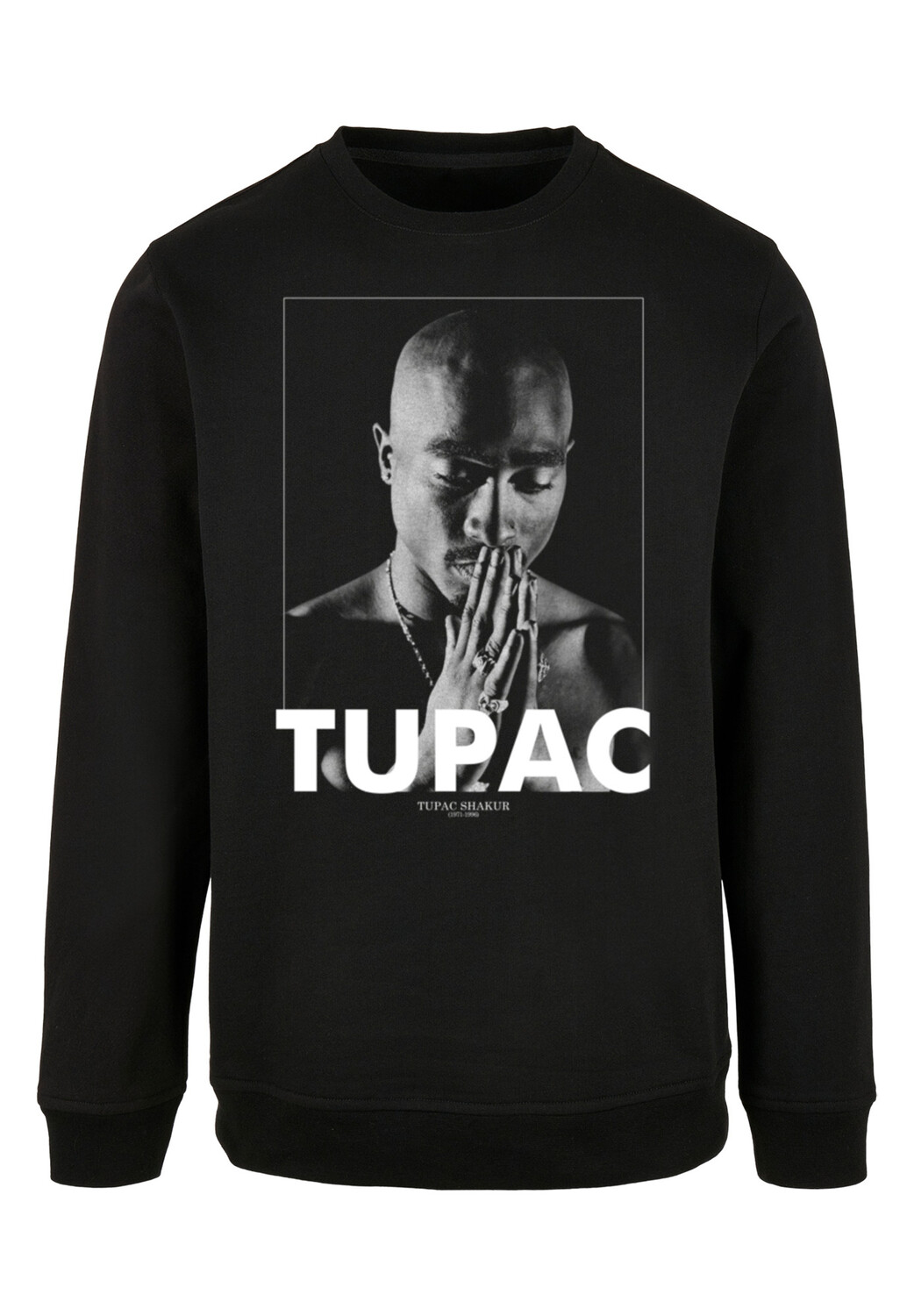 

Пуловер F4NT4STIC Sweatshirt Tupac Shakur Praying, черный