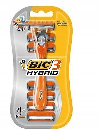 

Бритва, 6 картриджей BIC Hybrid 3