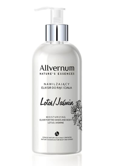 

Лотосно-жасминовый эликсир для рук и тела, 300 мл Allvernum, Nature's Essences