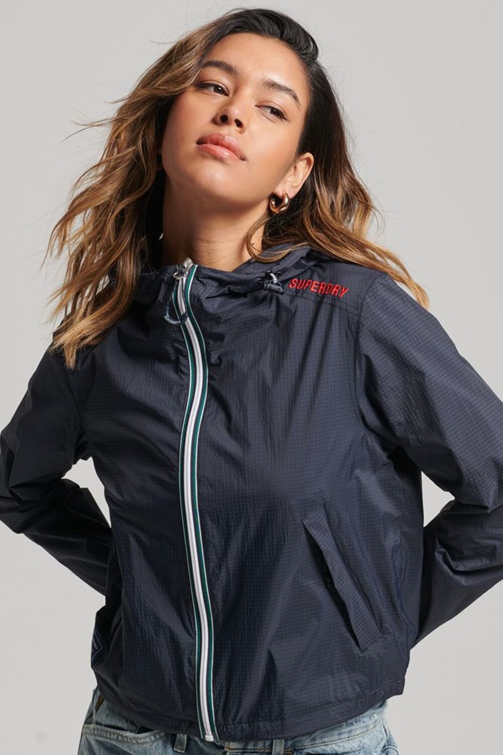 

Куртка Light Code Standard с логотипом Superdry, синий