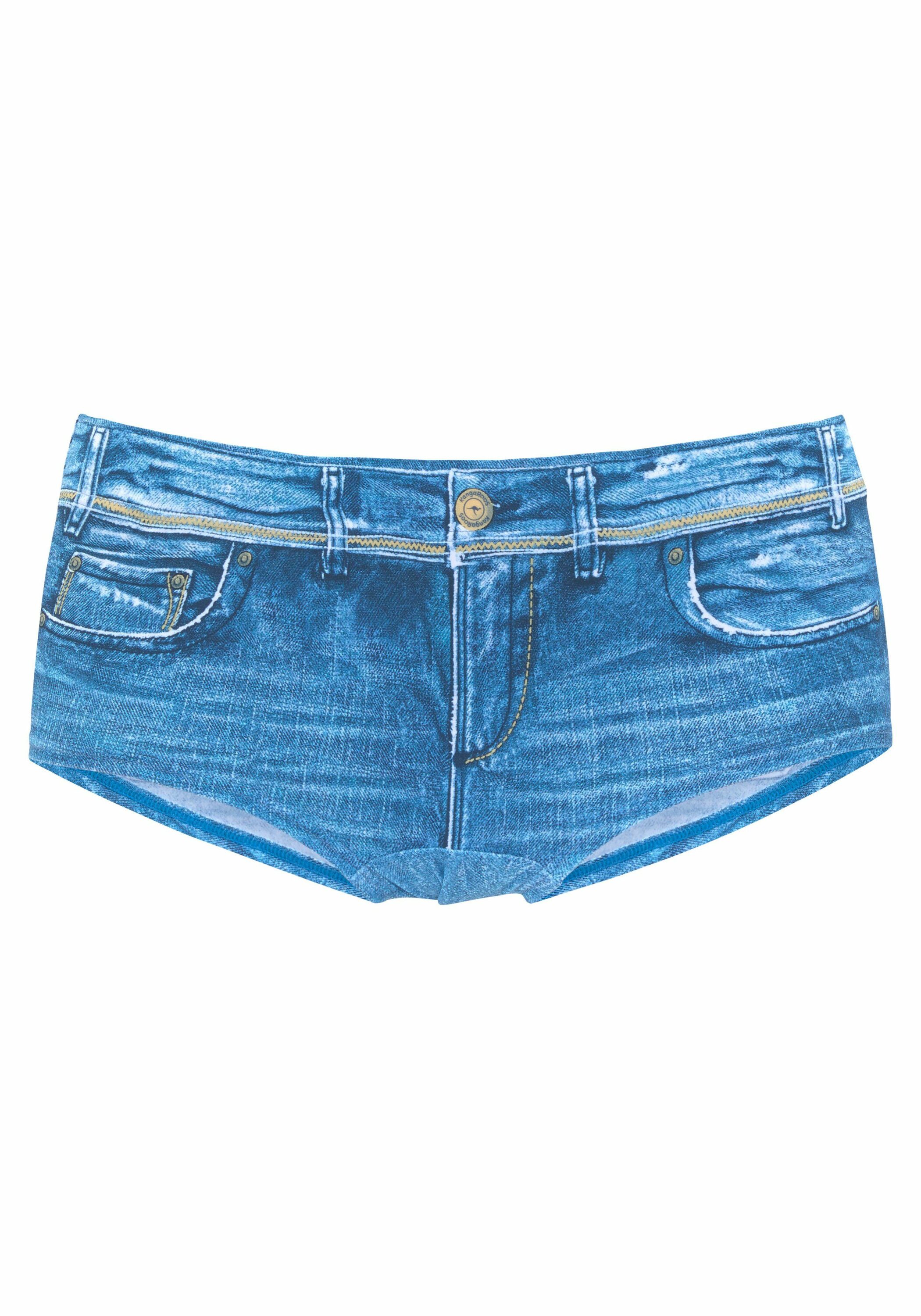 Плавки бикини Kangaroos Bikini Hotpants, цвет jeansblau