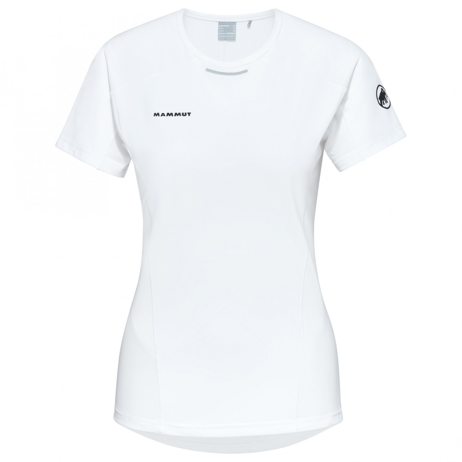 функциональная рубашка mammut aenergy fl t shirt цвет deep ice marine Функциональная рубашка Mammut Women's Aenergy FL T Shirt, белый
