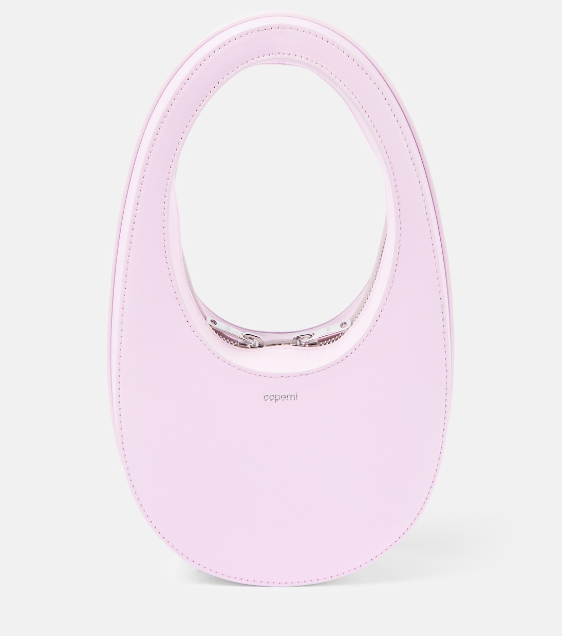 Кожаная сумка через плечо swipe mini Coperni, розовый