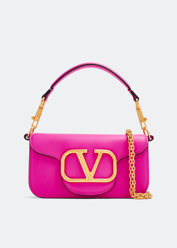 

Сумка через плечо Valentino Garavani Locò Small, розовый