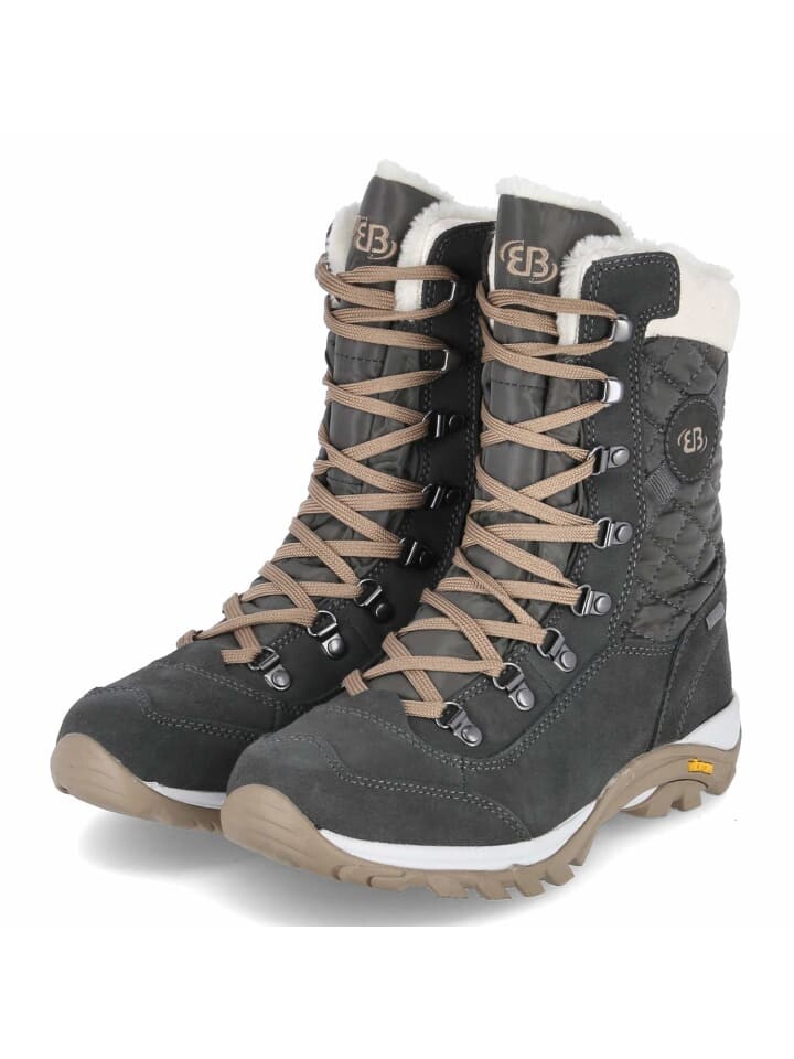 

Ботильоны Brütting Snowboots FENELLA, серый