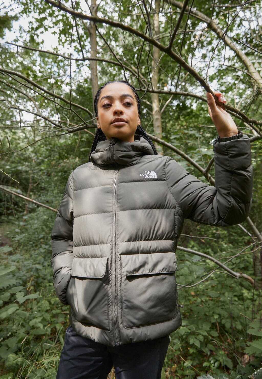 

Пуховик GOTHAM JACKET The North Face, новый темно-зеленый