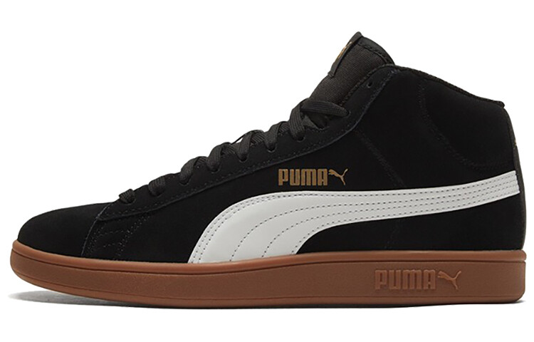 

Кроссовки унисекс Puma Smash V2 Mid черный/белый/коричневый