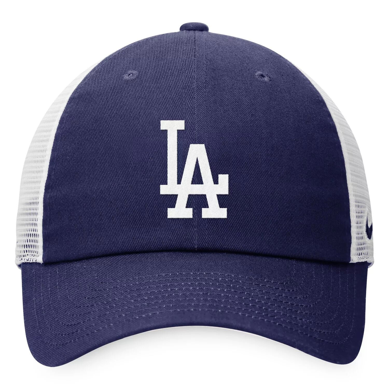 

Мужская регулируемая кепка Trucker Nike Royal/белая Los Angeles Dodgers Heritage86