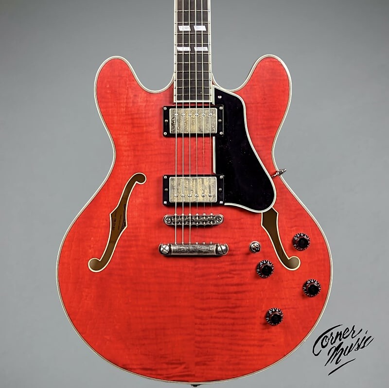

Электрогитара Eastman T59/v Semi-Hollow 2023 Red