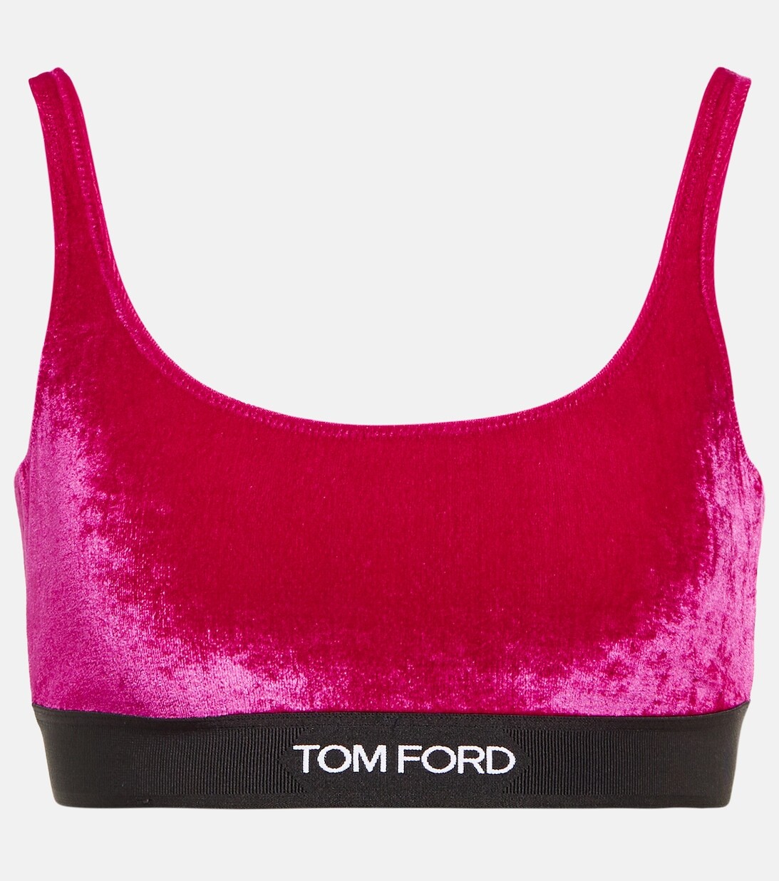 

Бархатный бюстгальтер без косточек TOM FORD, розовый