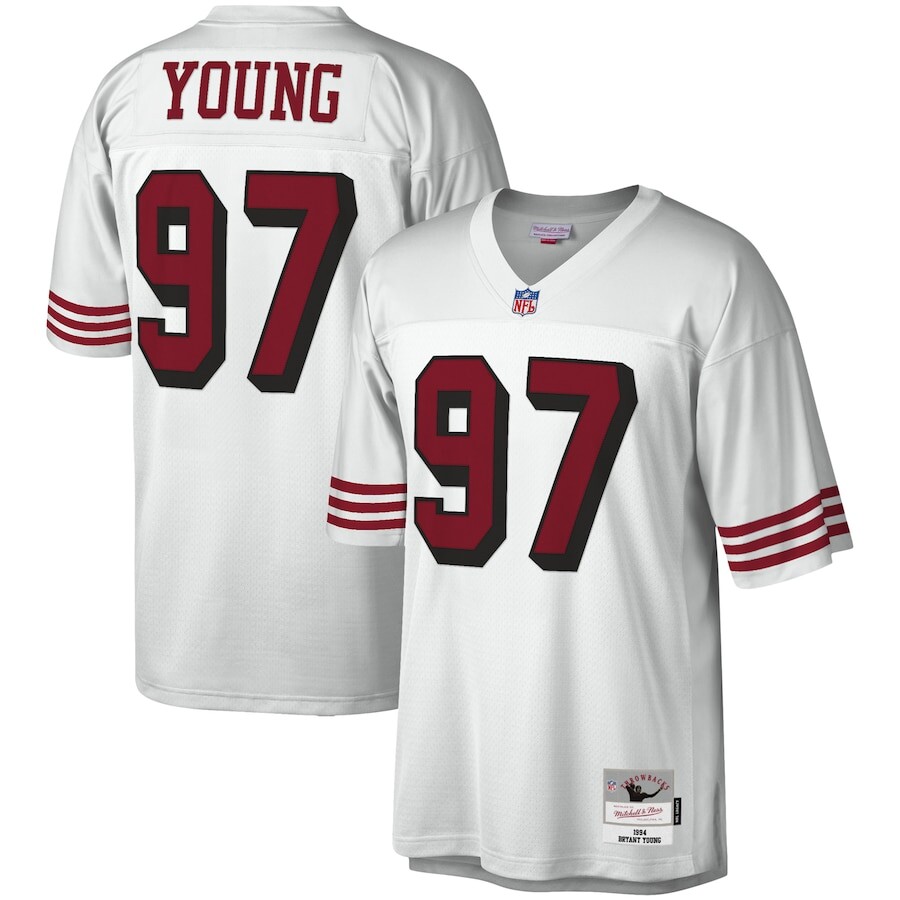 

Джерси Mitchell & Ness San Francisco 49Ers, белый
