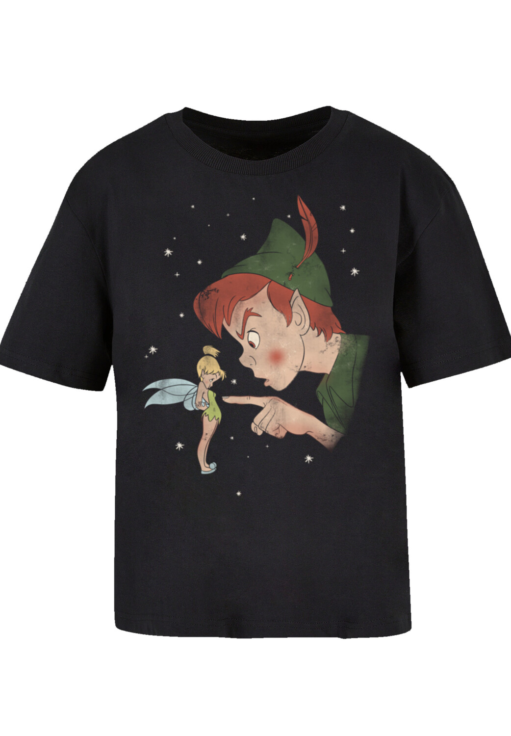 

Футболка F4NT4STIC Disney Peter Pan Tinkerbell Hey You, черный