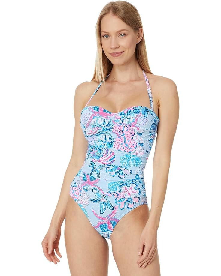 

Купальник Lilly Pulitzer Flamenco One-Piece, цвет Multi Bahamas Beachcomber