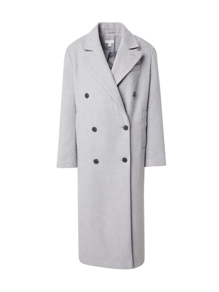 

Пальто TOPSHOP Between-Seasons Coat, серый