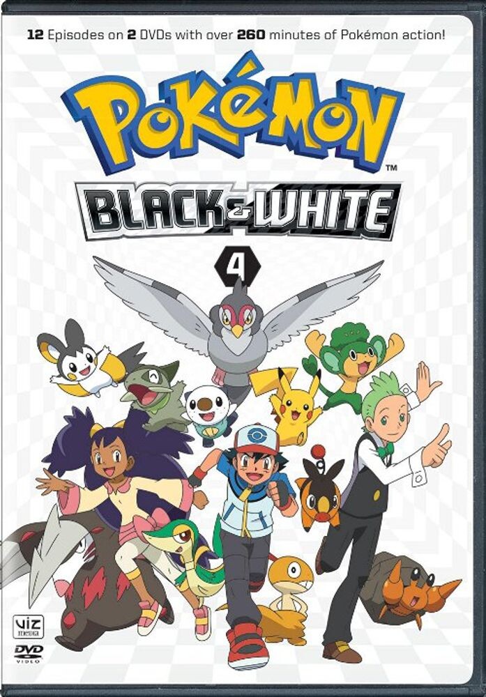 

Диск DVD Pokemon Black & White Set 4