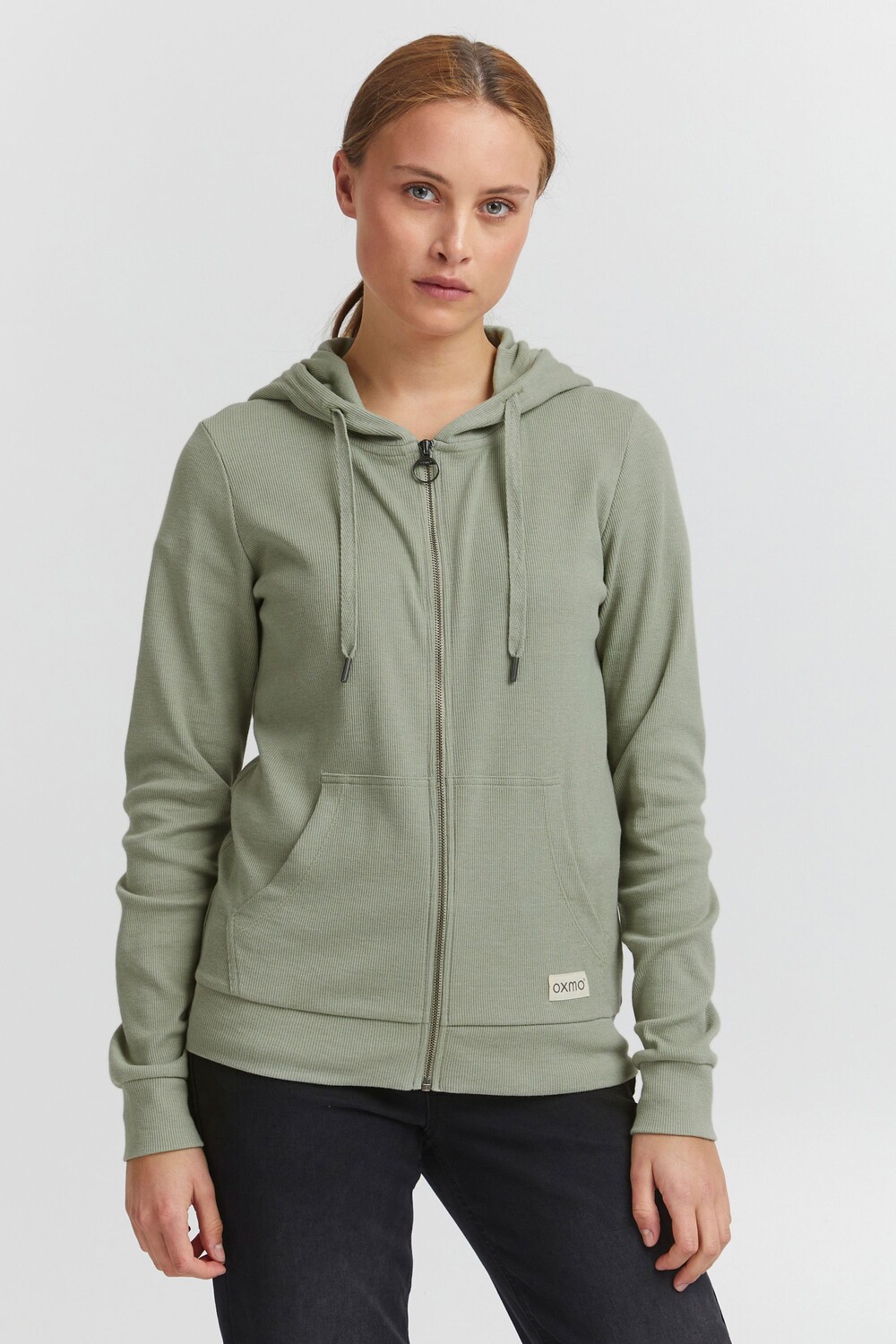 

Толстовка Oxmo Kapuzensweatjacke, зеленый