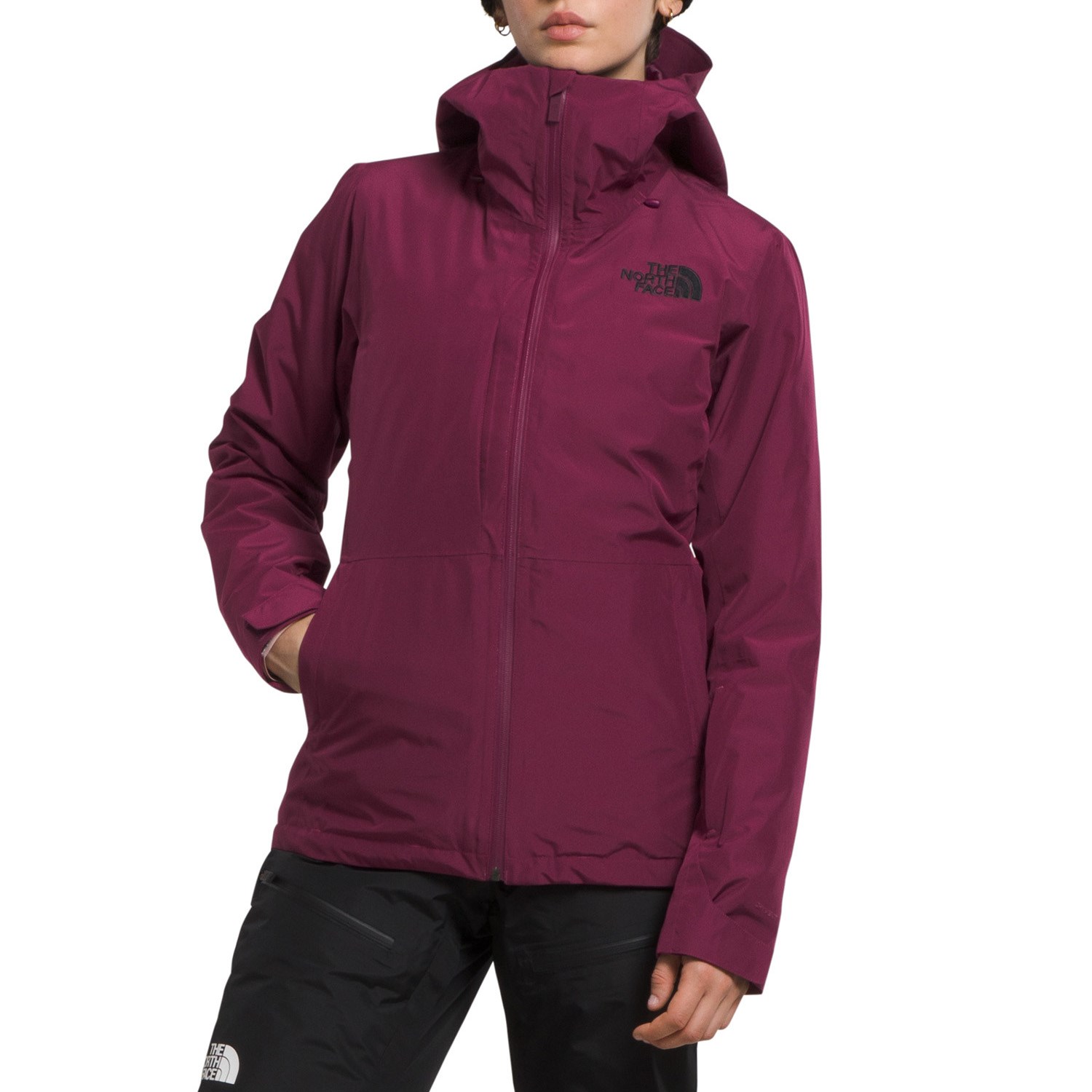 Куртка The North Face ThermoBall Eco Snow Triclimate, цвет Boysenberry куртка thermoball eco snow triclimate мужская the north face цвет cave blue