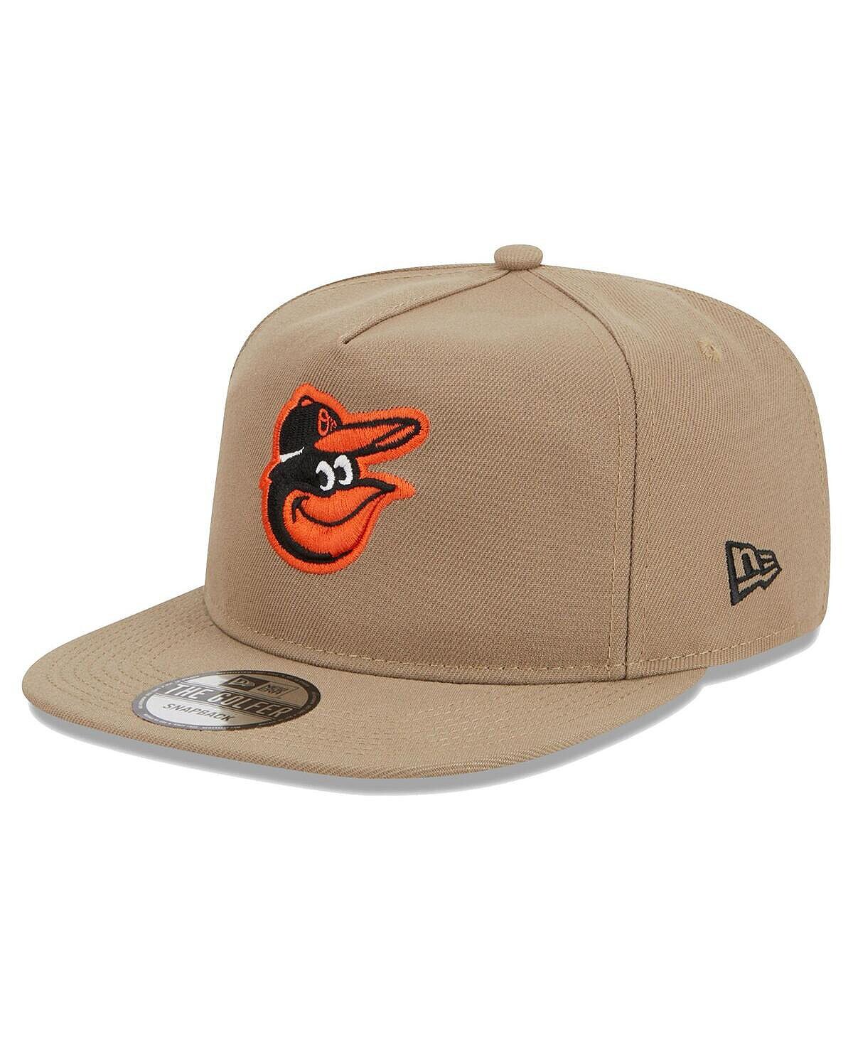 

Мужская регулируемая кепка цвета хаки Baltimore Orioles Golfer New Era
