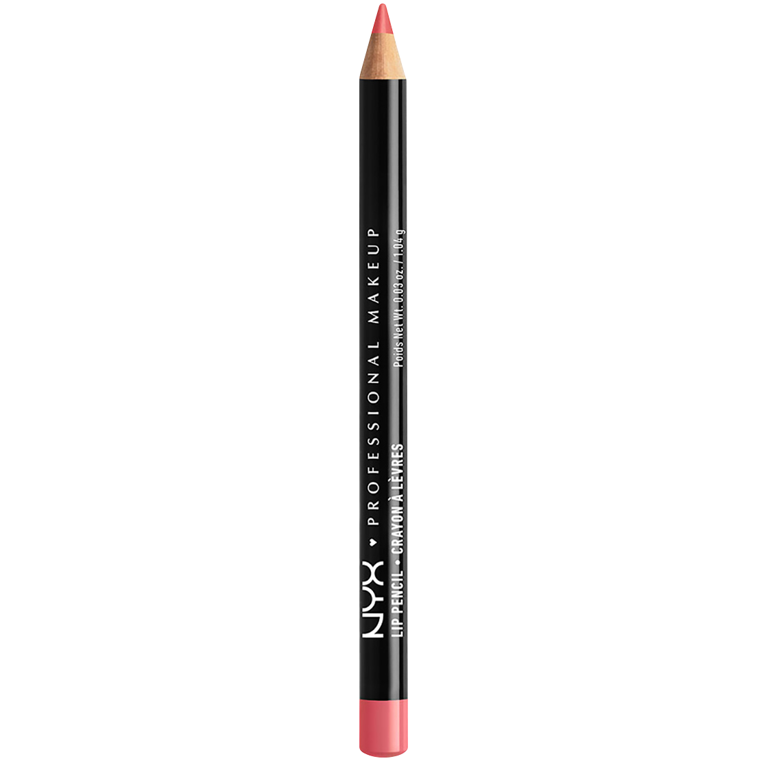 Ярко-красный карандаш для губ Nyx Professional Makeup Slide On, 1 гр nyx lip pencil slim 58 nude pink 0 03 oz 1 04 g