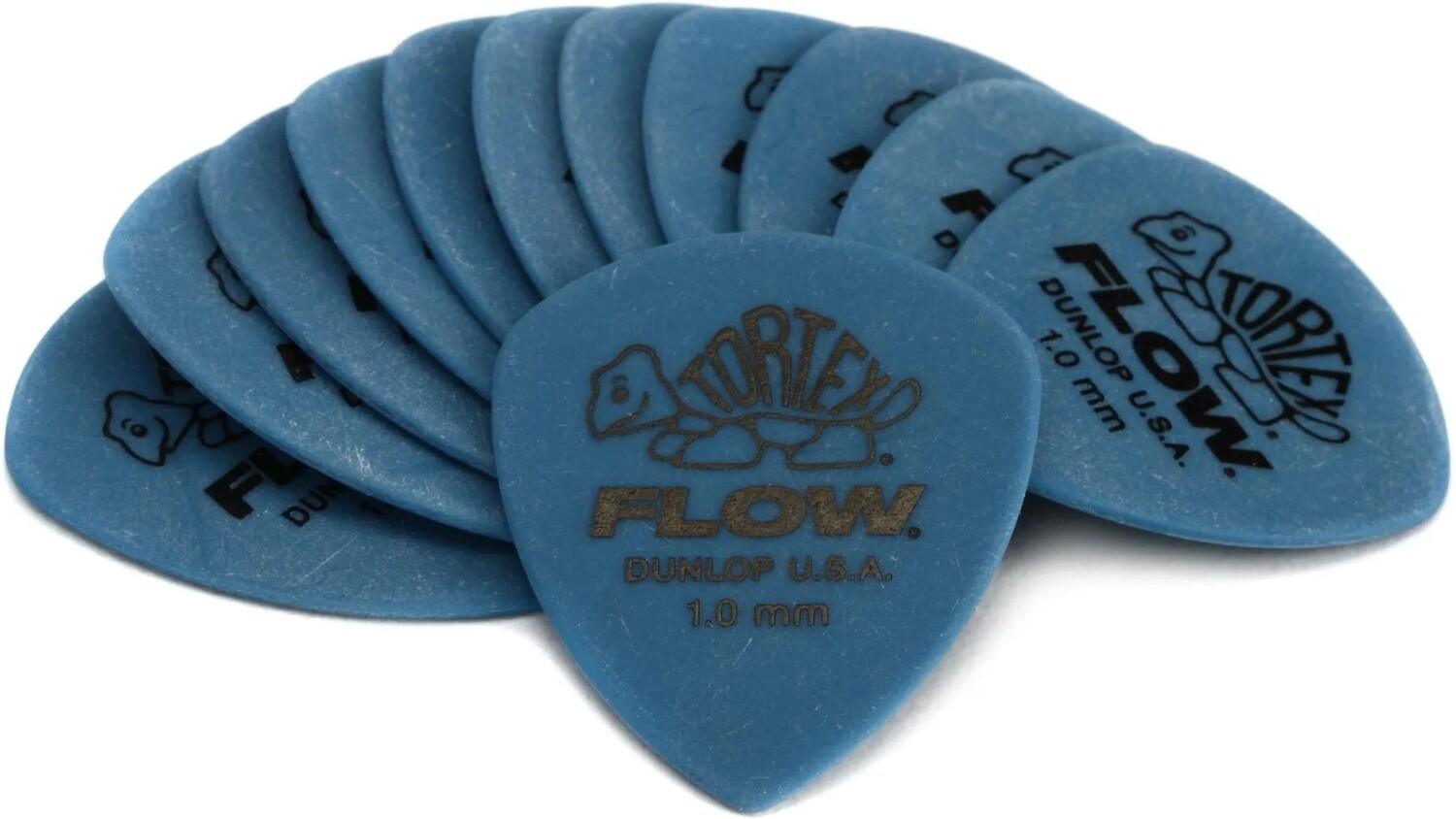 

Медиаторы Dunlop Tortex Flow, синие, 1,00 мм (12 шт.)