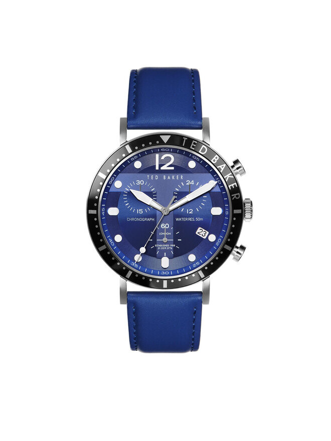

Часы Mornig Chrono Ted Baker, темно-синий