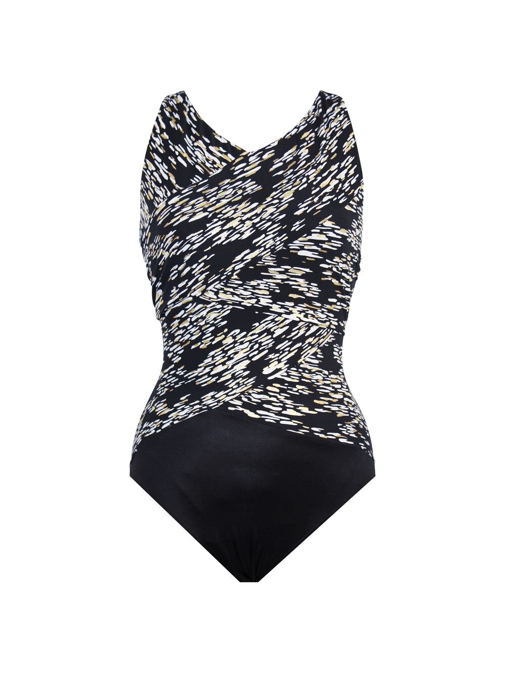 

Слитный купальник Zari Brio с принтом Miraclesuit Swim, черный