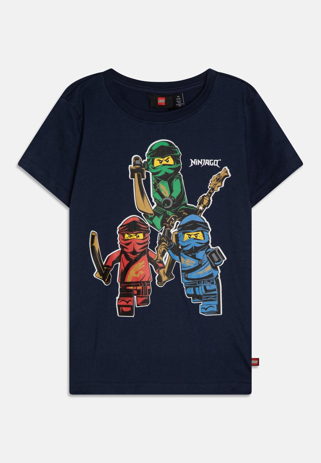 

Футболка с принтом LEGO kidswear, цвет dark navy