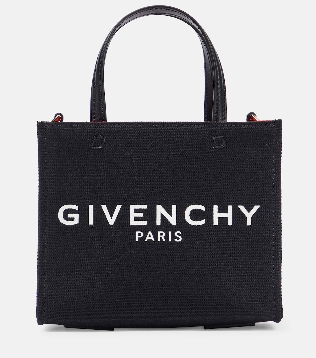 

Сумка-шопер G-Tote Mini из холщовой ткани Givenchy, черный