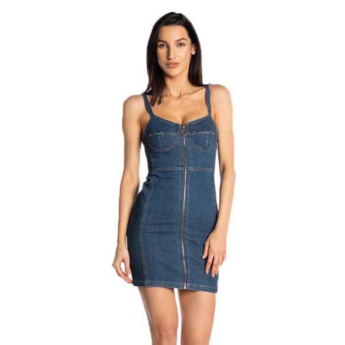 

Платье Karl Kani Retro Denim, синий