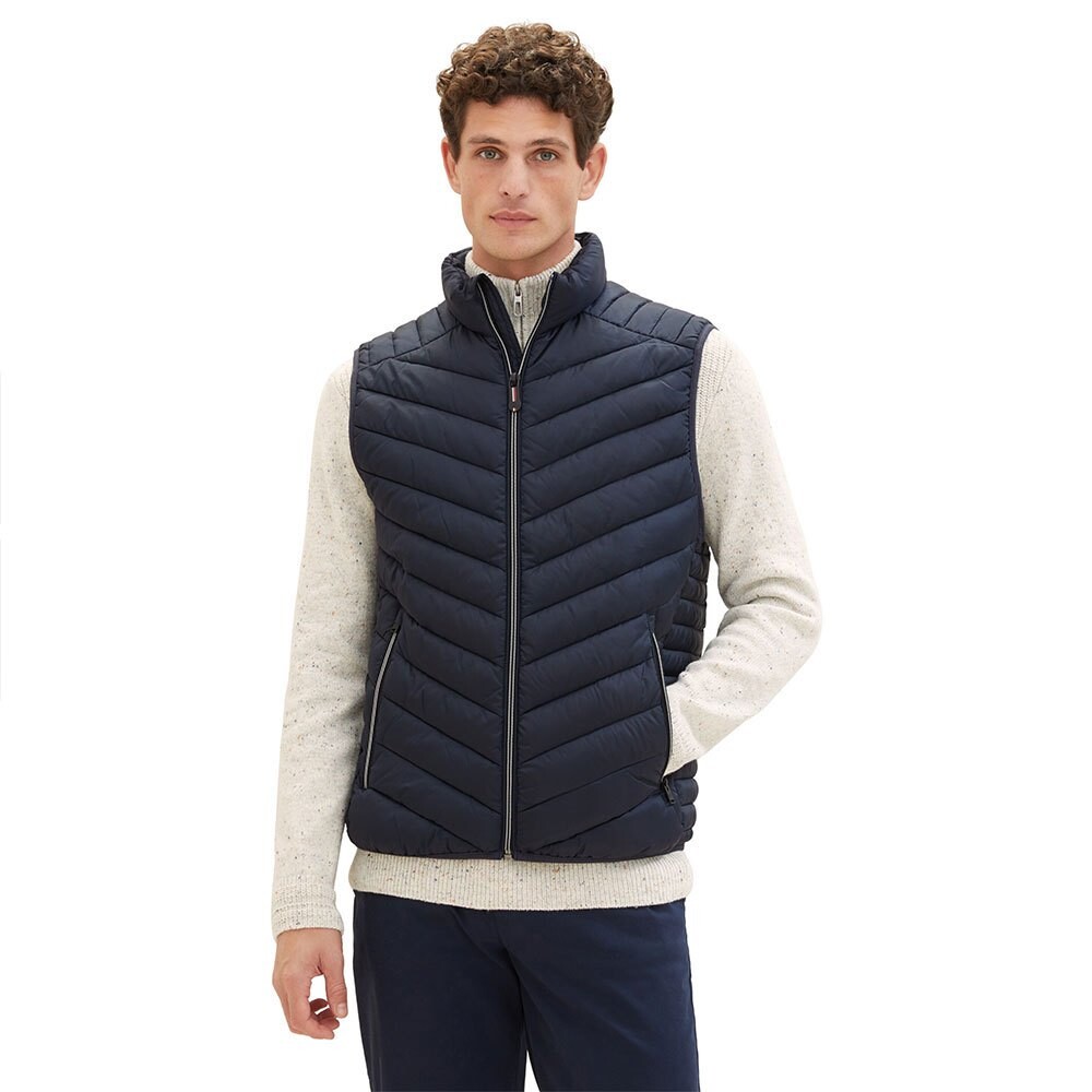 

Жилет Tom Tailor Lightweight Vest, синий