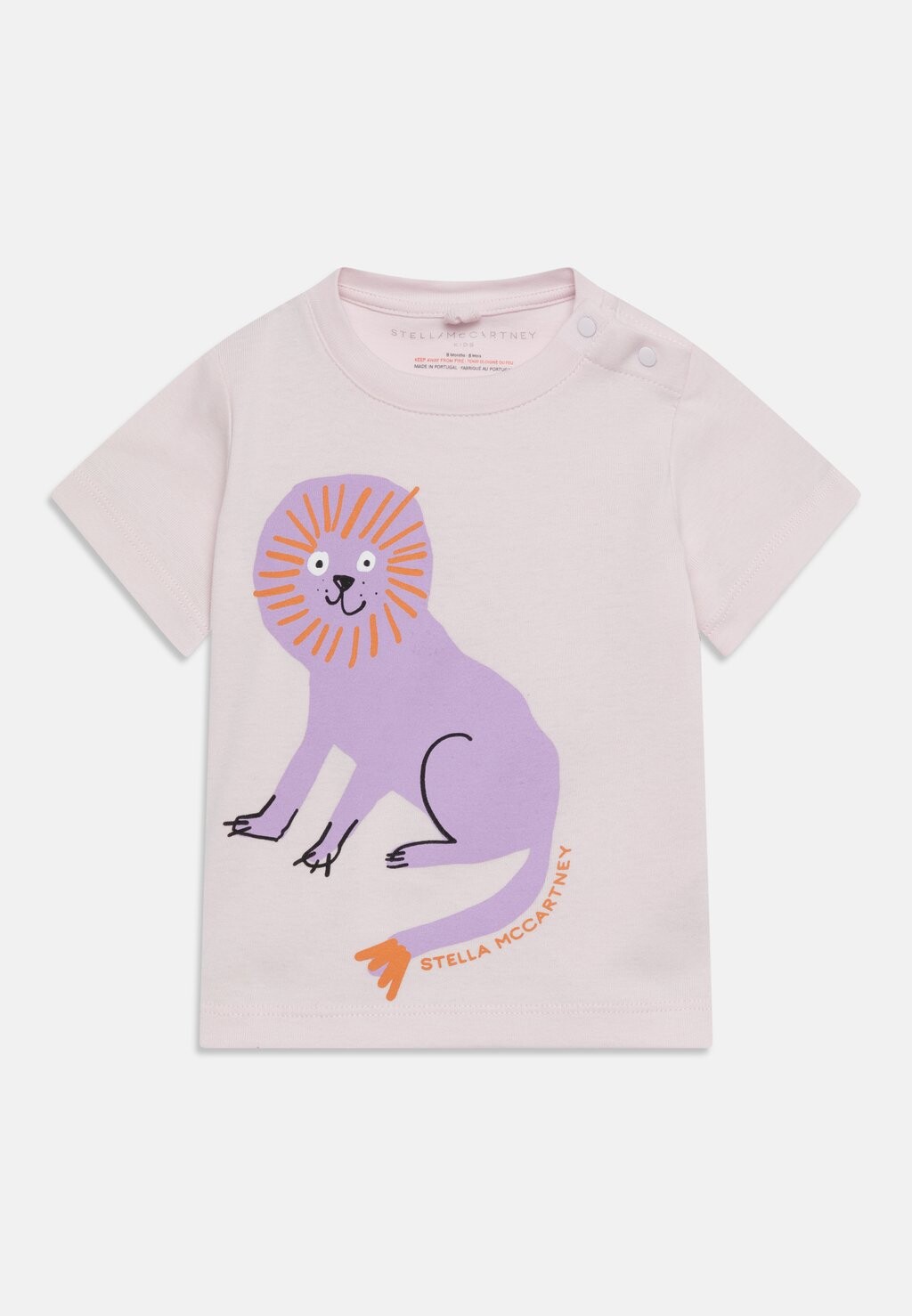 

Футболка с принтом Stella McCartney Kids, цвет off-white
