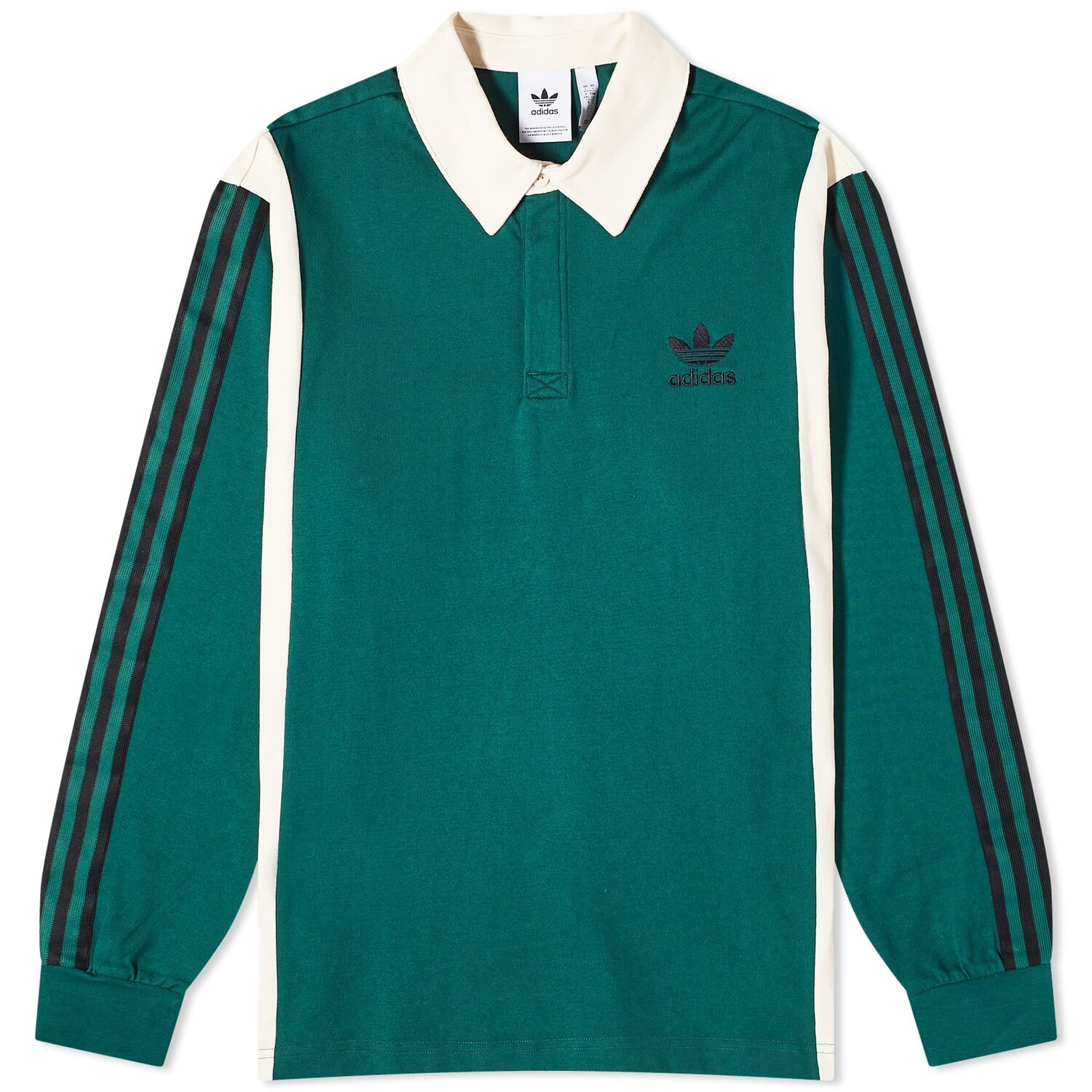 

Рубашка Adidas Rugby, цвет Collegiate Green